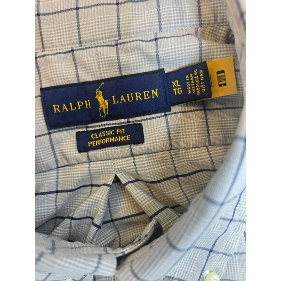 Ralph Lauren Mens Classic Fit Performance Shirt XL - Picture 5 of 8
